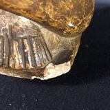 Workshop plaster "1930, Cubist Art Deco sculpture, draped nude woman