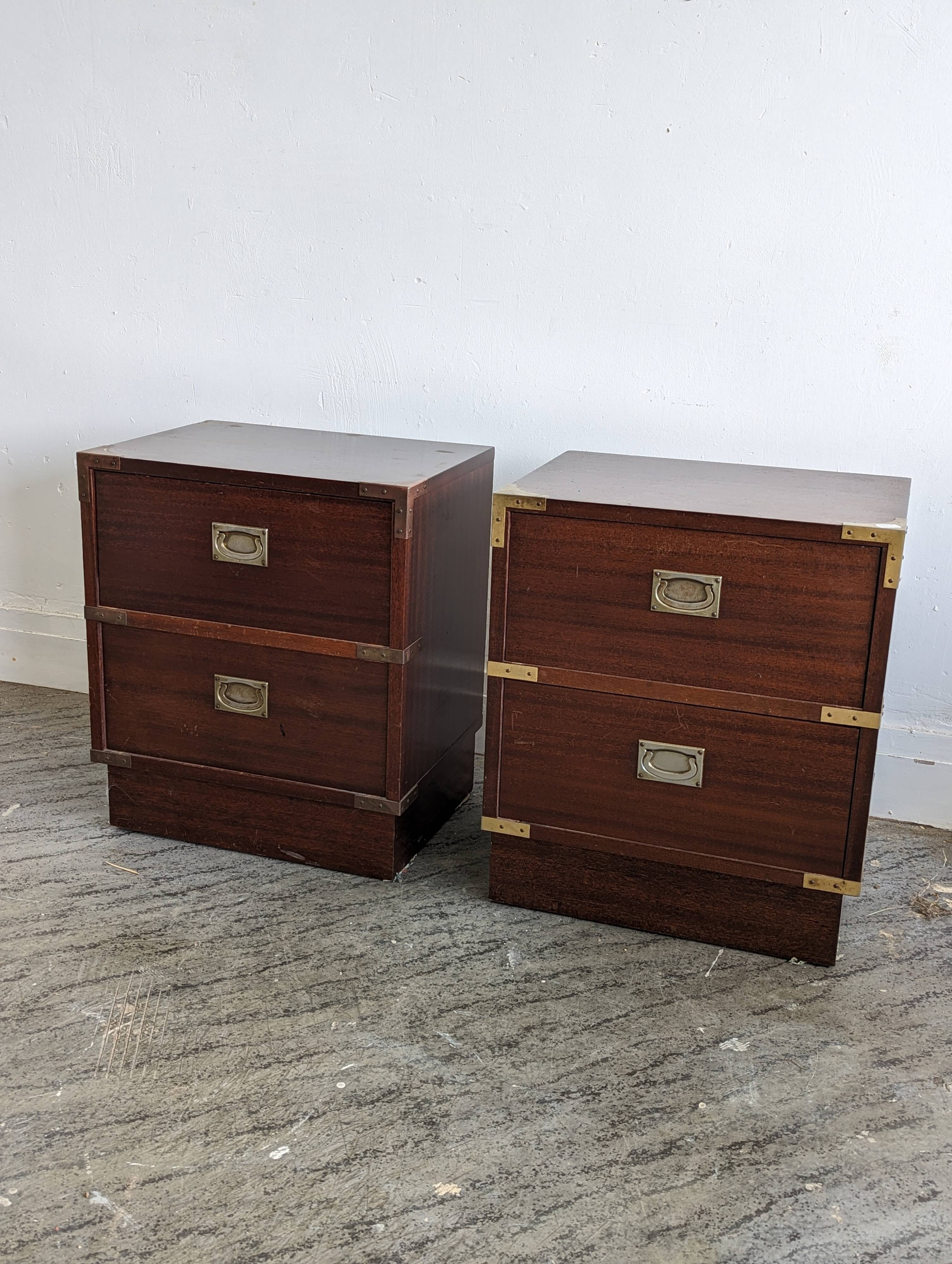 Pair of bedside tables