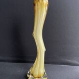 Italian art glassware - Large “Sommerso” soliflore vase from Murano