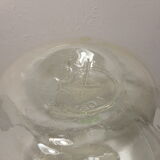 Demijohn 5 liters white glass