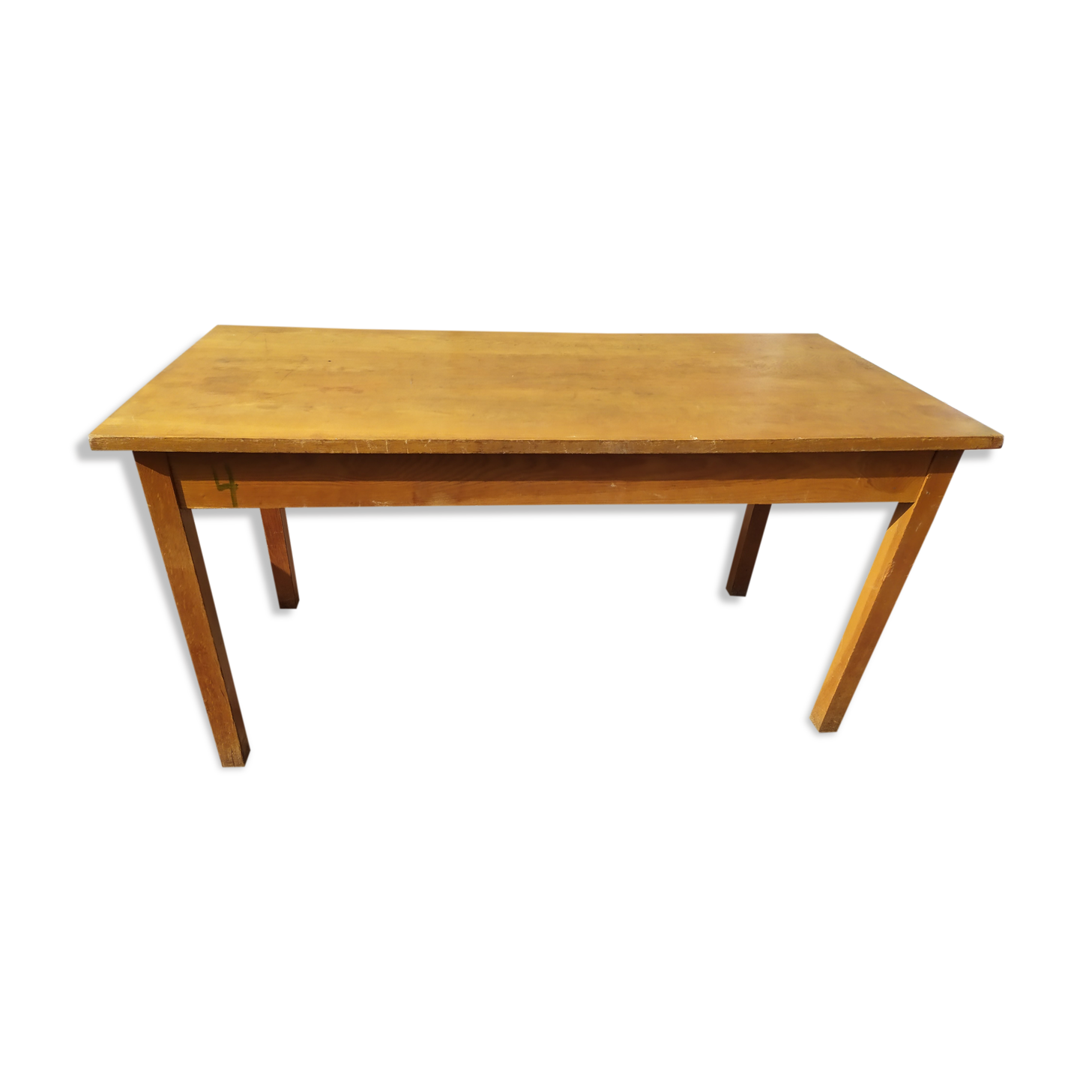 Old farm bistro table in solid wood 50/60