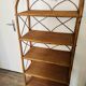 Rattan bookcase shelf