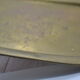 Vintage golden brass serving tray