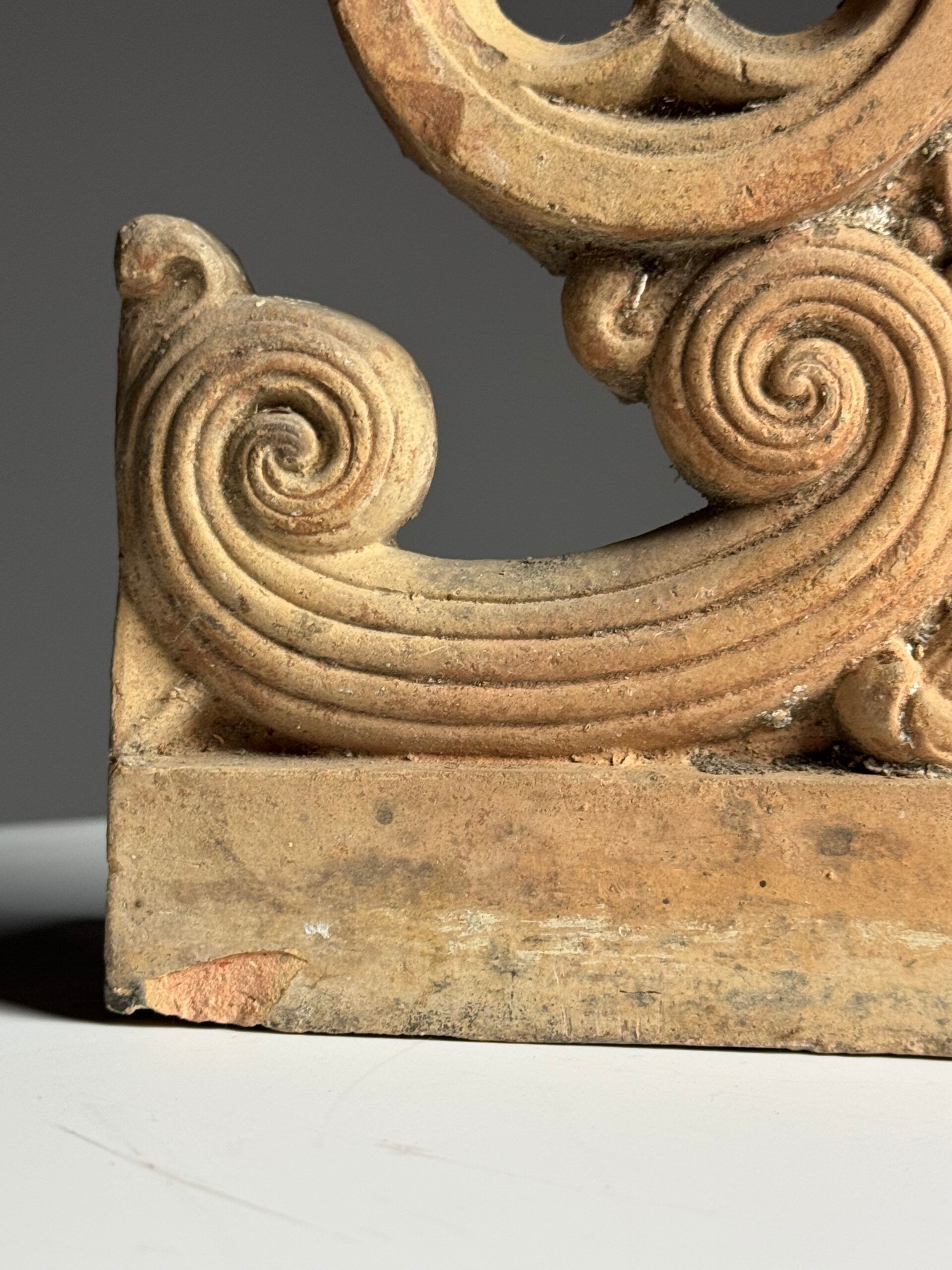 Neogothic terracotta ornaments
