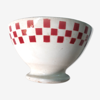 Checkered bowl St Amand