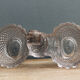 Moulded glass saleron