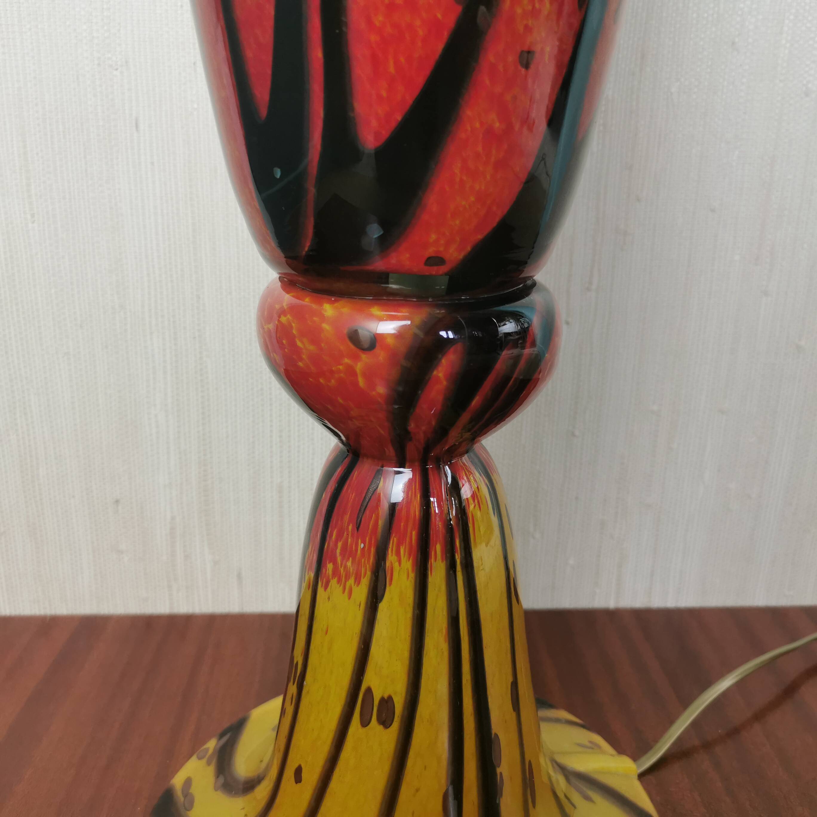 Lampe en verre de Murano