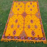 Handmade Berber carpet in wool 196 x 310cm