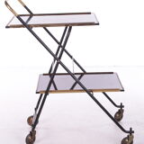 Vintage french serving trolley or drink cart, 1960