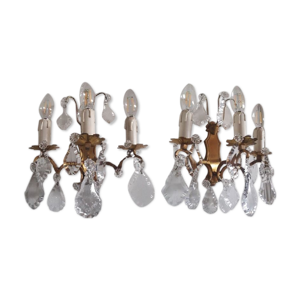 Paire d'appliques de - louis