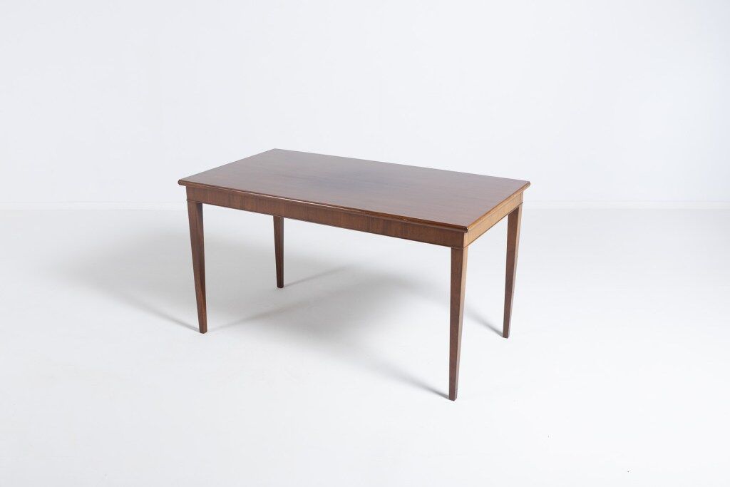 Mahogany coffee table by Frits Henningsen, 1960s Denmark