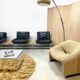 Vintage XXL modular sofa lounge set