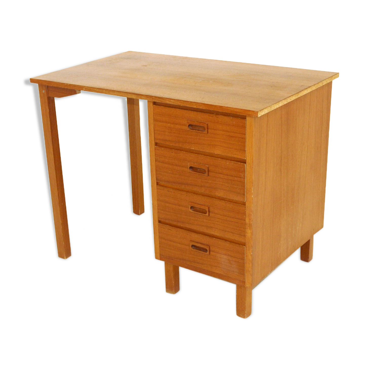 Bureau teck, Suède, 1960