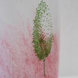 Scandinavian glass art vase known as May by Kjell Engman for Kosta Boda, 1980s