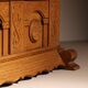 Carved Oak Chest with Decorative Front | Germany 1970s