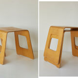 Pair of Benjamin stools tables by Lisa Norinder IKEA vintage 90s