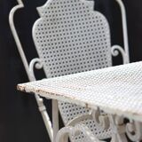 Ensemble table et chaises 1950