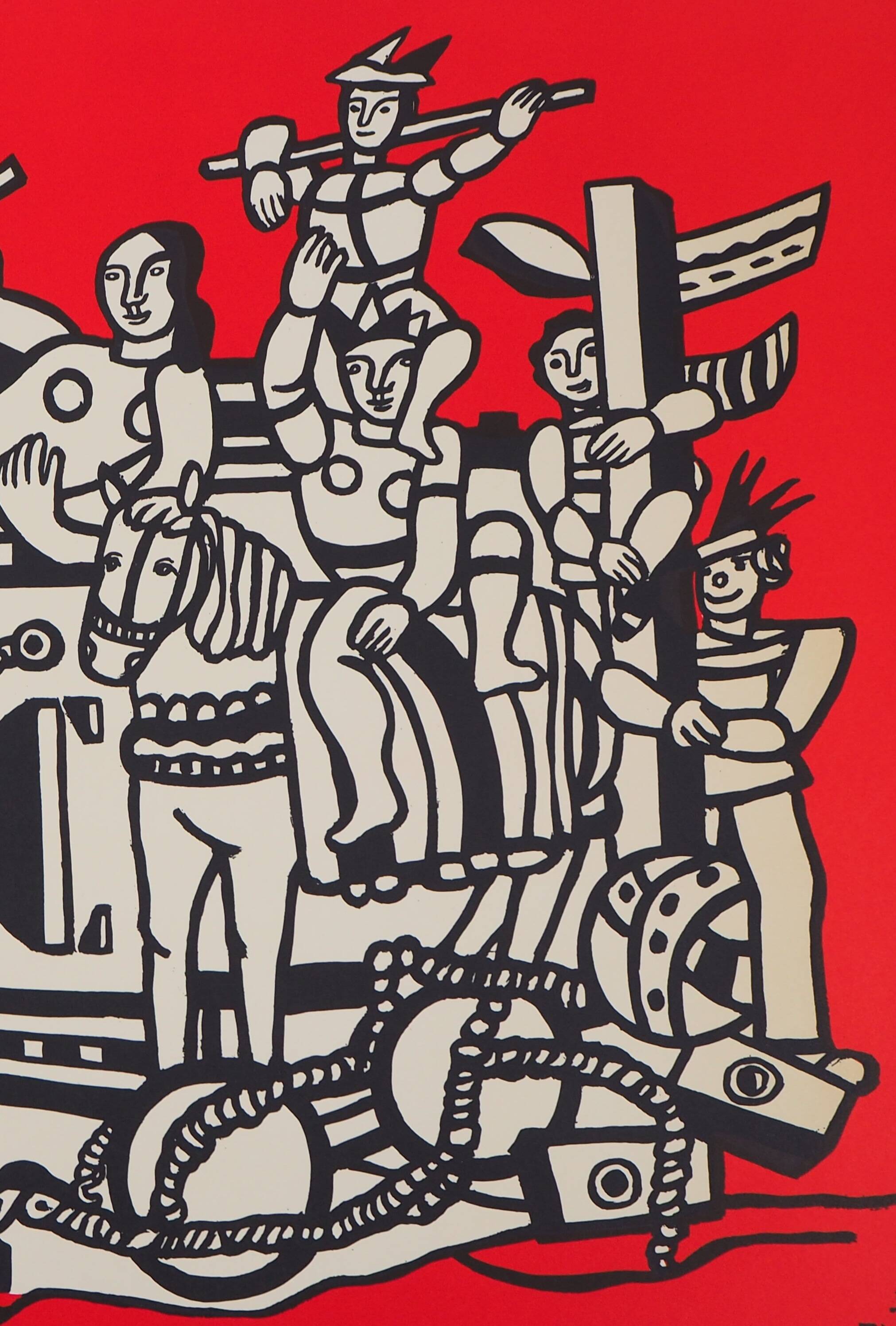 Fernand LÉGER: The great circus parade, signed lithograph