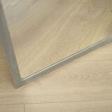 Miroir cadre en pin, design danois, années 1960, production: Danemark