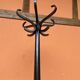 Baumann coat rack on vintage parrot stand 70s curved wood