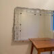 Large antique Art Deco Venetian mirror 203x100