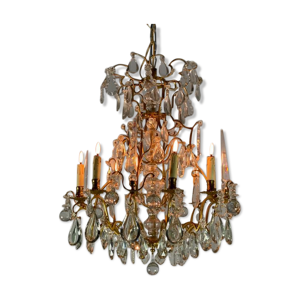 Lustre en bronze doré