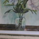Nature morte aquarelle bouquet de pivoines