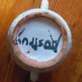 Ceramic vase with handles from the 50s signed Jean Austruy