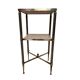 Vintage Brass With Marble Side Table 1950s
