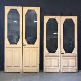 Art Deco double-leaf glass door