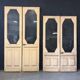 Art Deco double-leaf glass door