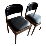 Pair of Piarotto chairs Italy vintage 1980 design vintage chairs furniture