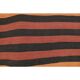 1970s Vintage Turkish Handmade Wool Cotton Red Orange Kilim Rug 93x323
