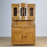 Solid Pine Bread Cabinet, 1920s