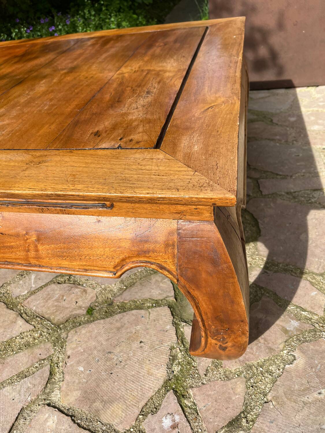 Teak coffee table 105x105 cm