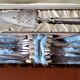 Silver metal cutlery set art deco goldsmith ATO 49 pieces