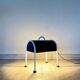 Table lamp model valigia by Ettore Sottsass for Stilnovo, 1977