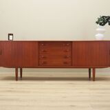 Buffet en teck, design danois, années 60, fabricant : Clausen & Son