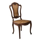 Chaise vintage cannage – Louis XV