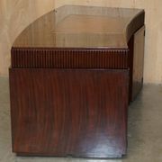 Art Deco Desk Ralph Lauren Macassar & leather