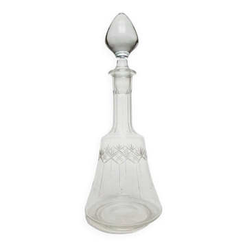 Carafe en cristal Art Déco, Allemagne, années 1900