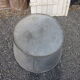 Bassine ronde en zinc