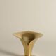 Art Deco Brass Calla Lily Candle Holder by Carl-Einar Borgström for Ystad-Metall