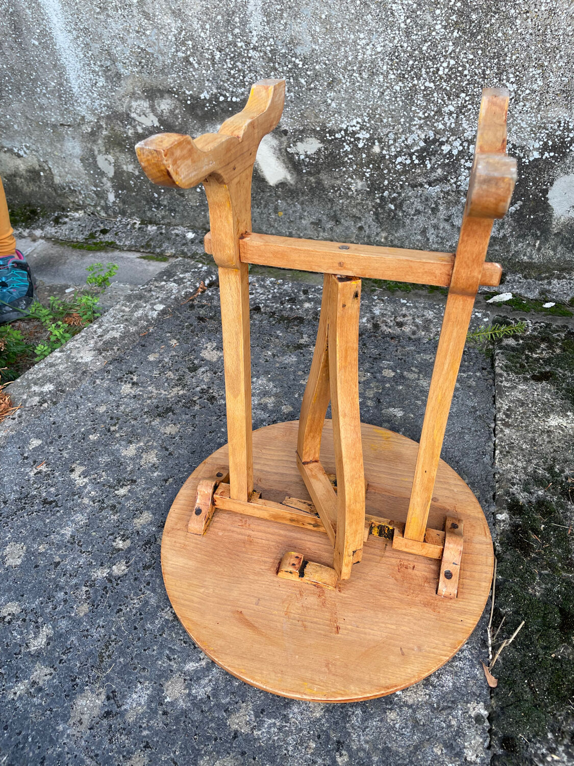 Small old side table