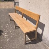Vintage administration bench length 2m