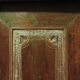 Antique pair of patinated teak doors, 1900