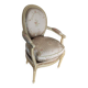 Old pair of Louis XVI style armchairs
