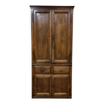 4-door buffet in chestnut from the late 19th century, originating from an old shop.