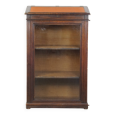 Antique Display Cabinet / Lectern / Showcase Cabinet Made of Oak with Glass