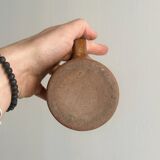 Rustic stoneware mug